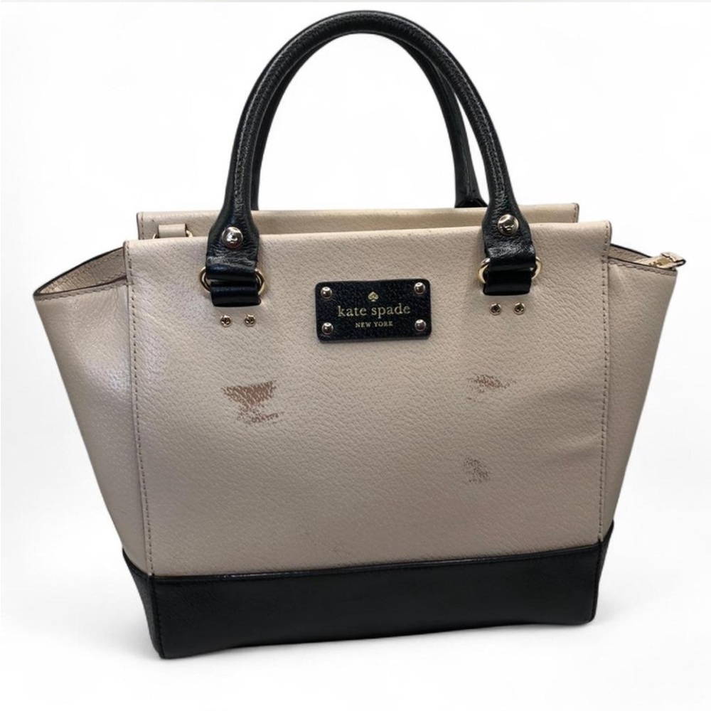 Kate Spade Wellesley Camryn Pebble Leather Catchel Bag